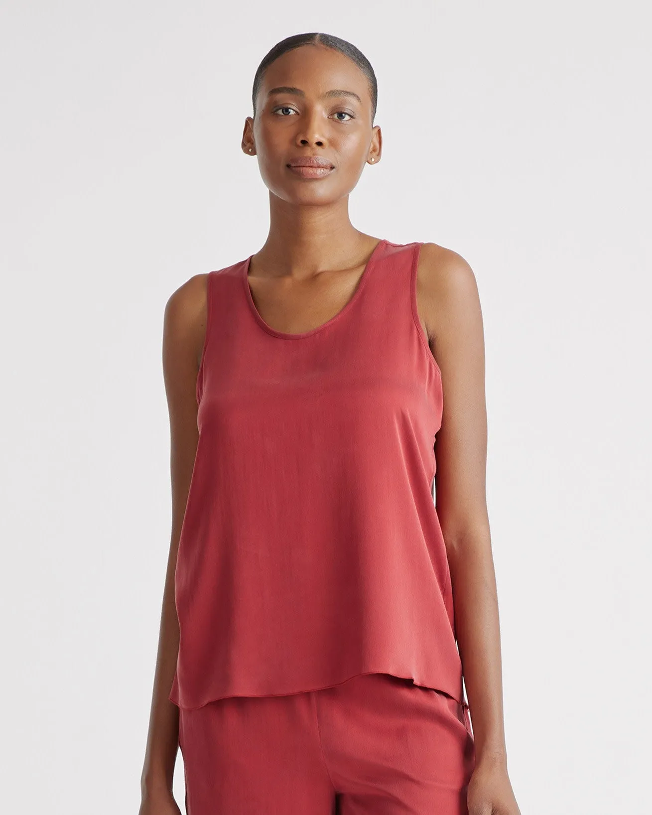 100% Washable Silk Pajama Tank