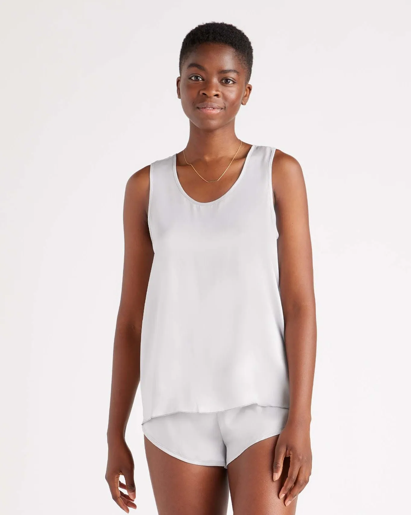 100% Washable Silk Pajama Tank