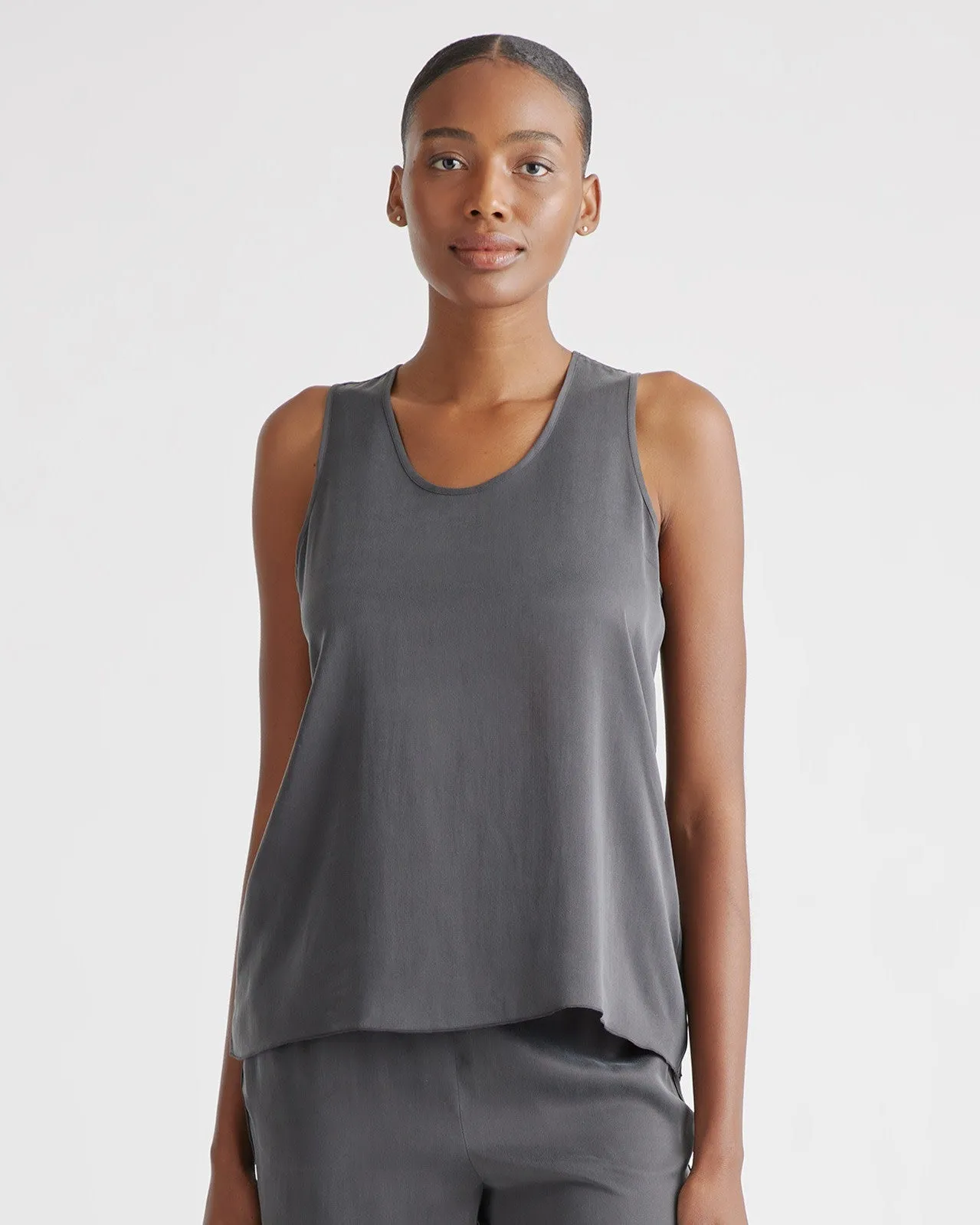 100% Washable Silk Pajama Tank