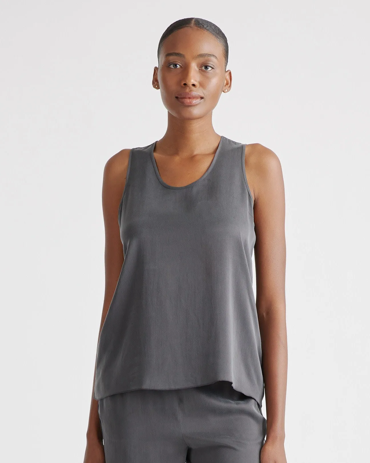 100% Washable Silk Pajama Tank