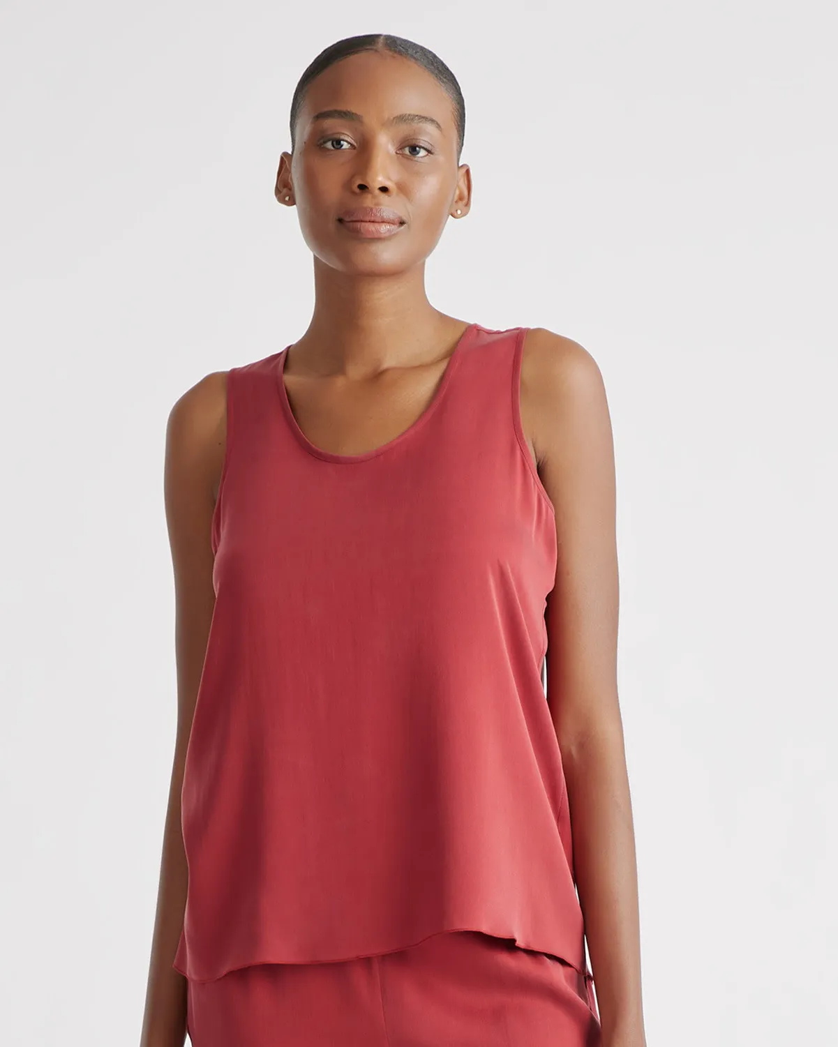 100% Washable Silk Pajama Tank
