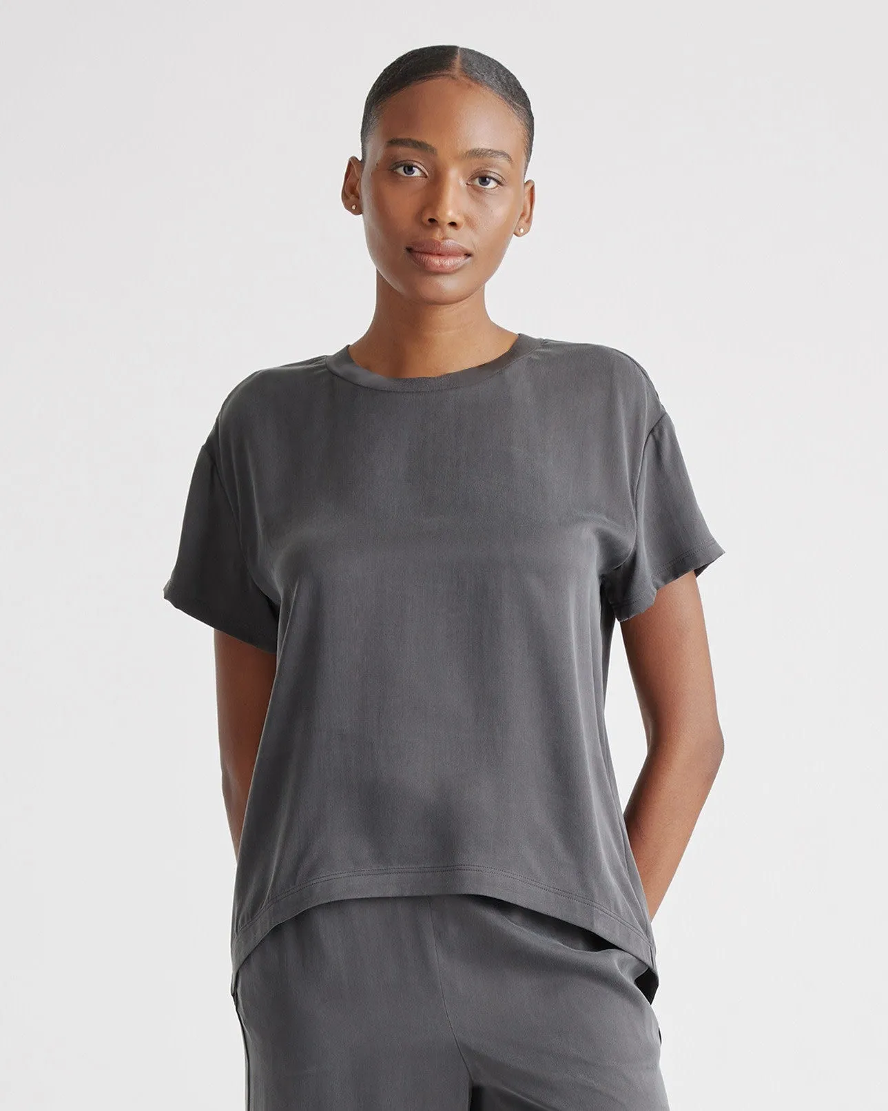 100% Washable Silk Pajama Tee