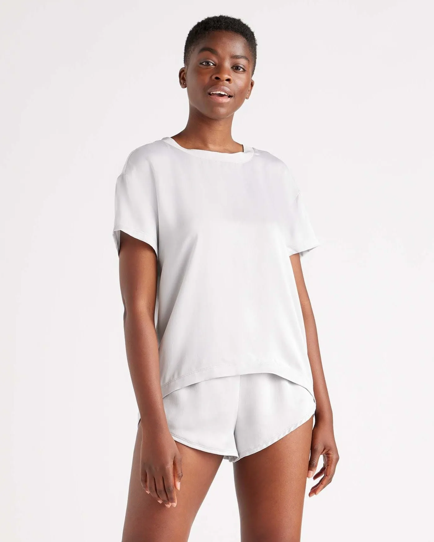 100% Washable Silk Pajama Tee