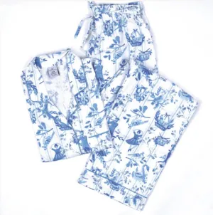 12 Days of Christmas Toile Pajama Set