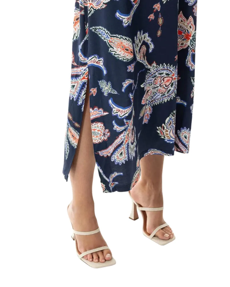 17554 Deep Shadow My Love Story Midi Length Modal Nightshirt
