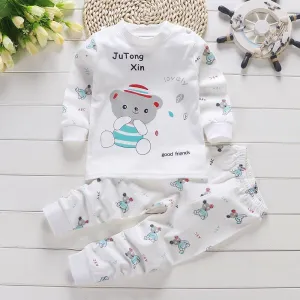 2-piece Cartoon Design Pajamas Sets for Children Boy