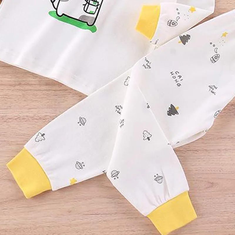 2-piece Cartoon Pajamas Sets for Children Boy