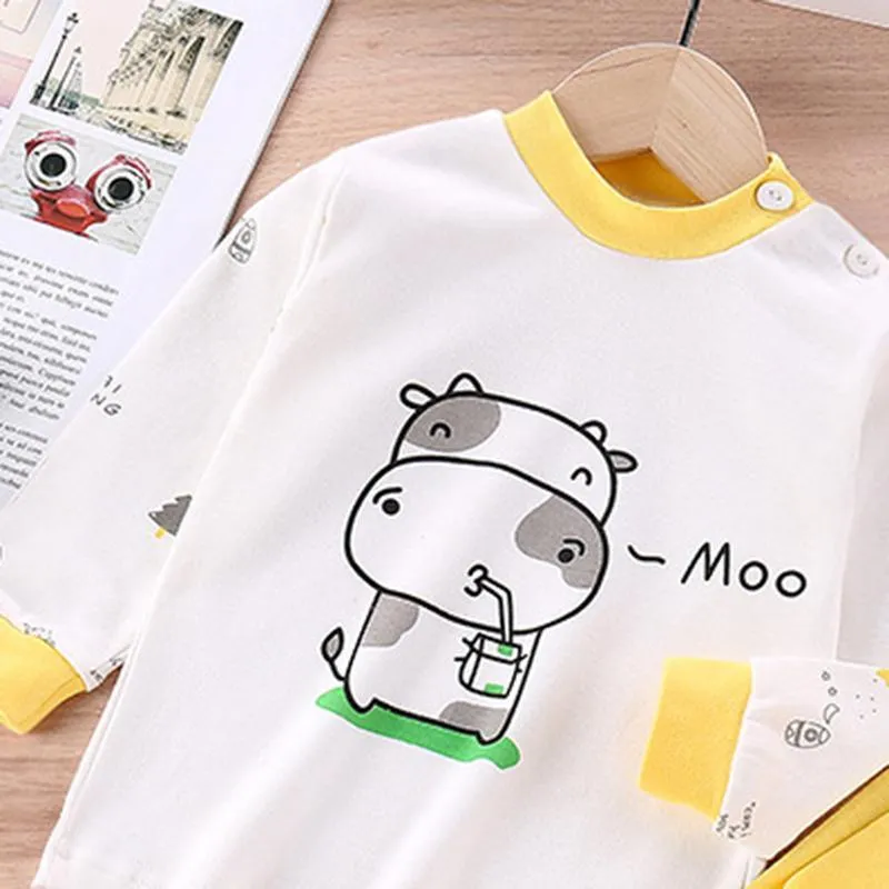 2-piece Cartoon Pajamas Sets for Children Boy