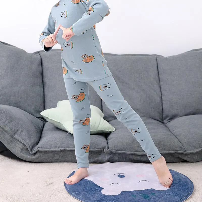 2-piece Cartoon Pattern Pajamas Sets for Boy