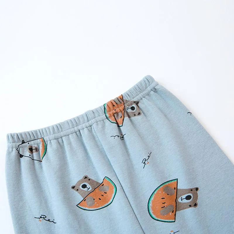 2-piece Cartoon Pattern Pajamas Sets for Boy