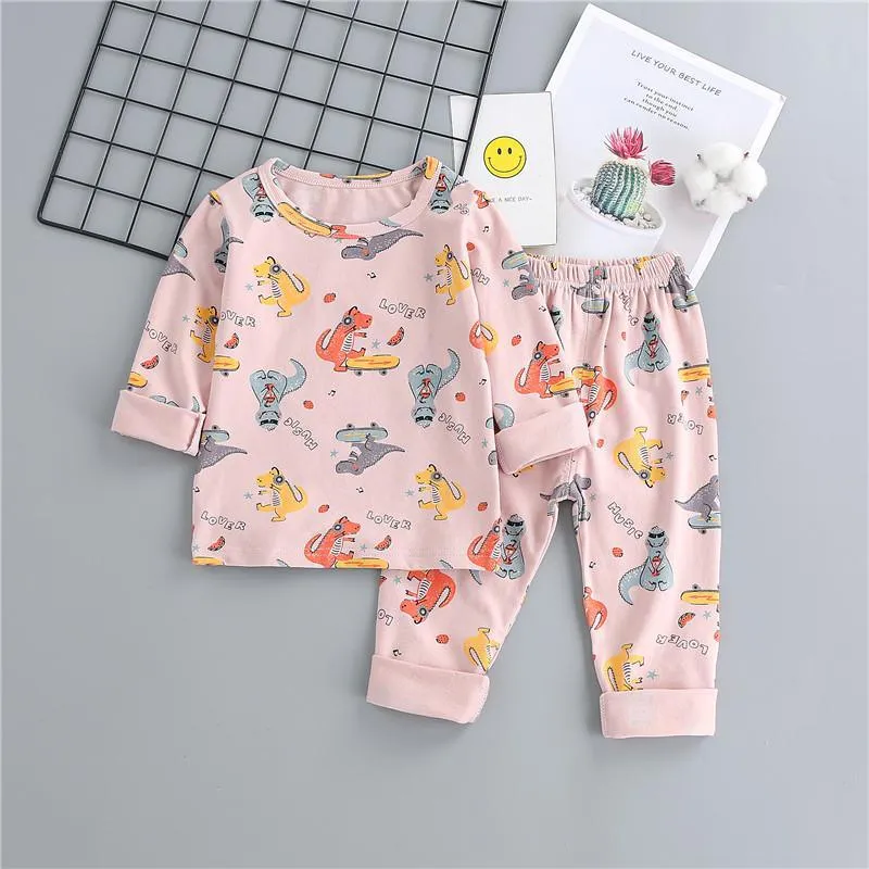 2-piece Pajamas Sets for Children Boy