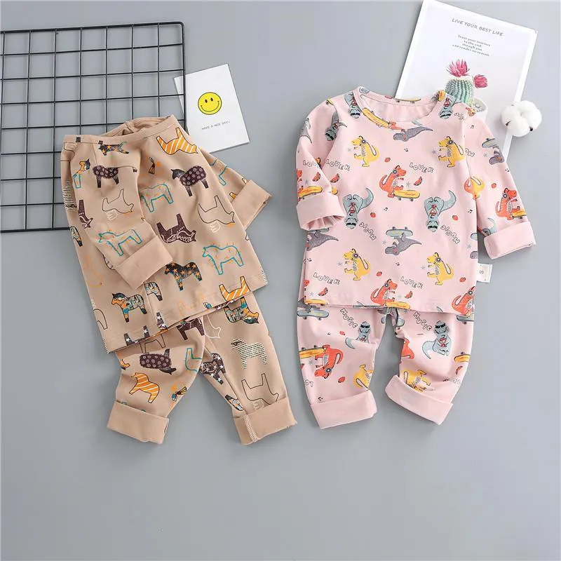 2-piece Pajamas Sets for Children Boy