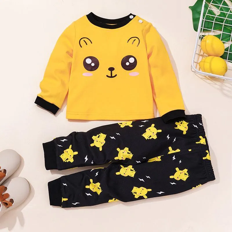 2-piece Pajamas Sets for Toddler Boy Children's Clothing