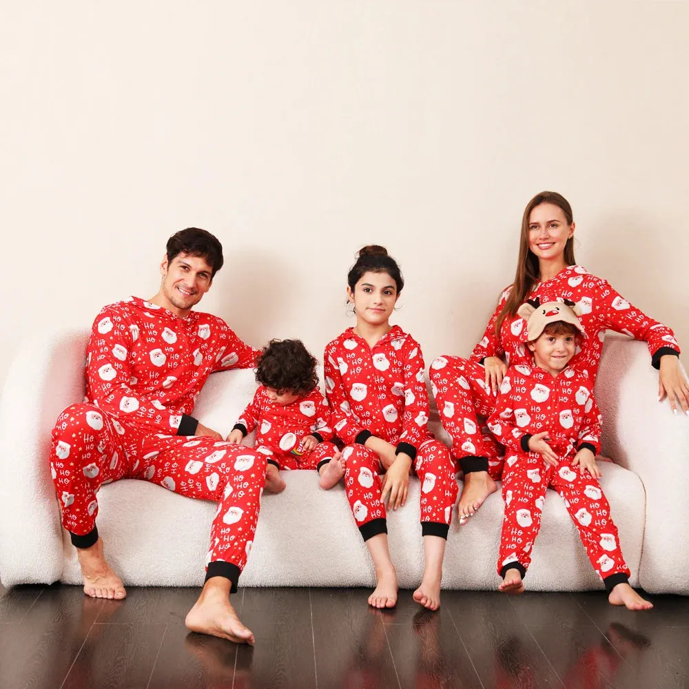 2023 Winter Christmas Pajamas for Family Adults Kids Matching Clothes Snowman Print Cute Soft Sleepwear Warm Thick Romper Pyjama