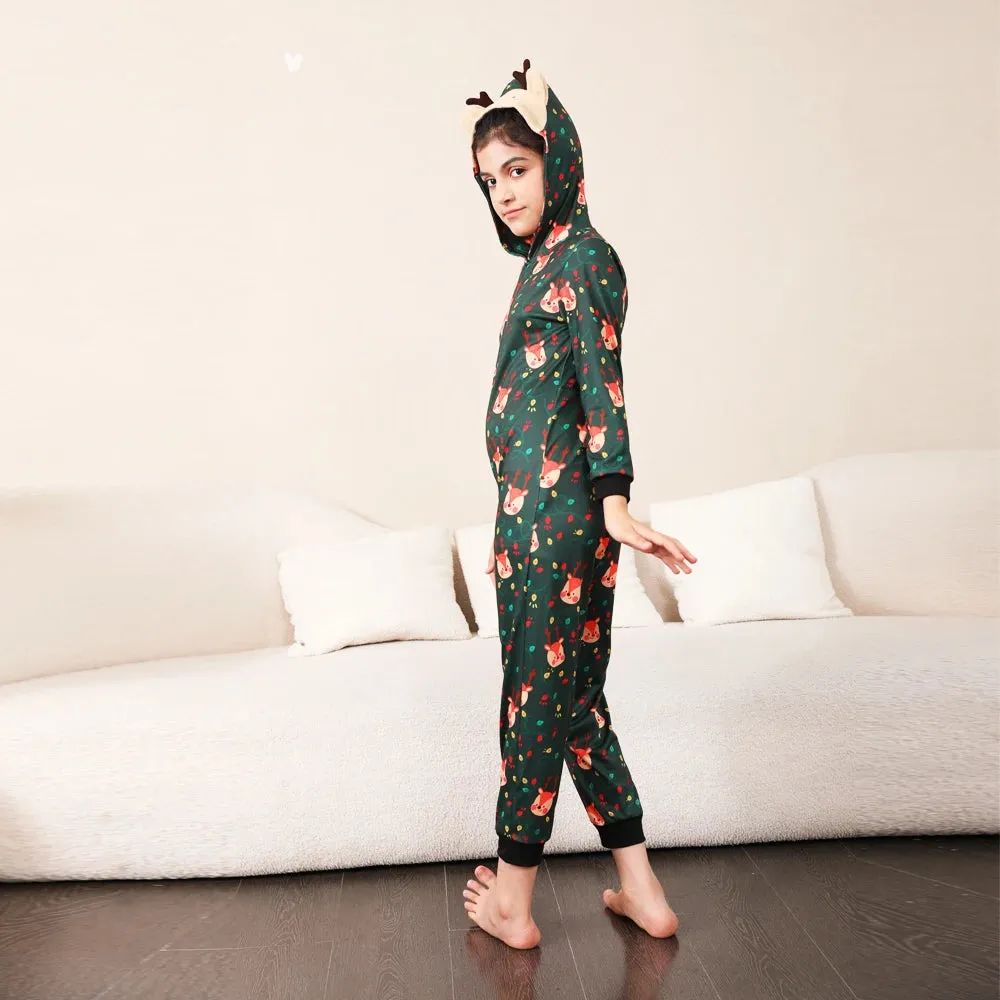 2023 Winter Christmas Pajamas for Family Adults Kids Matching Clothes Snowman Print Cute Soft Sleepwear Warm Thick Romper Pyjama