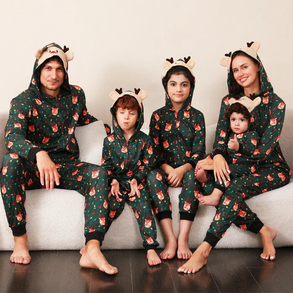 2023 Winter Christmas Pajamas for Family Adults Kids Matching Clothes Snowman Print Cute Soft Sleepwear Warm Thick Romper Pyjama