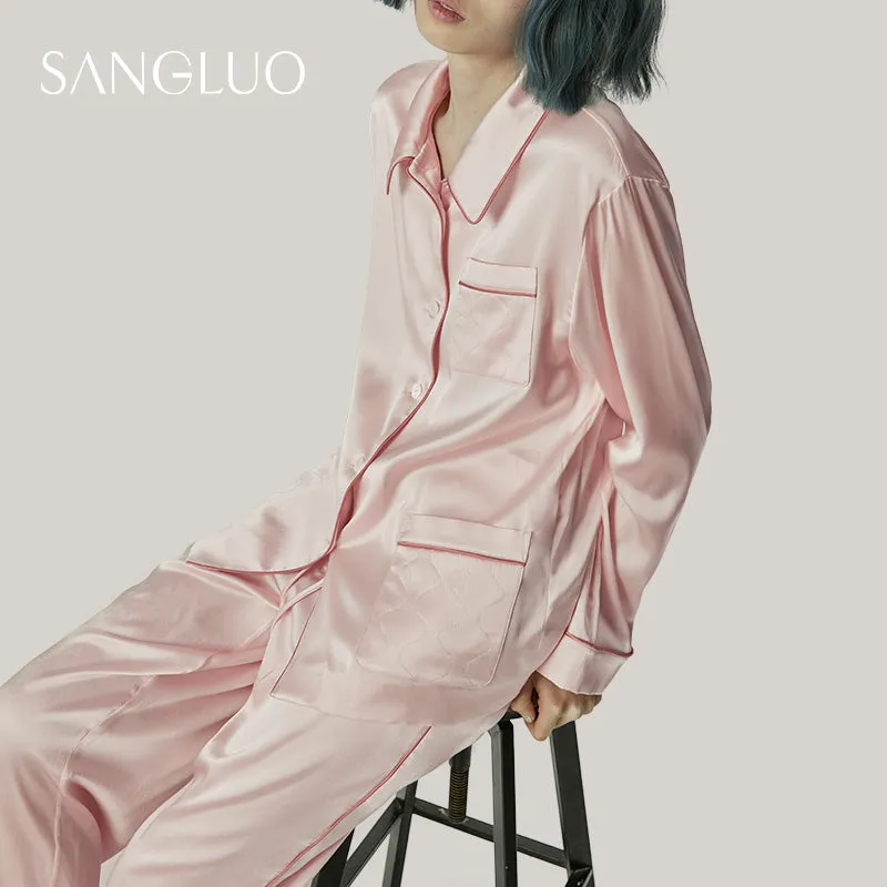 22MM Classic Silk Pajamas Set