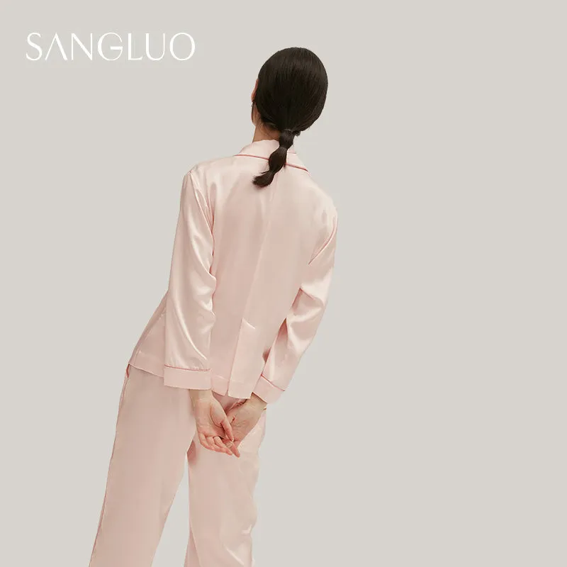 22MM Classic Silk Pajamas Set