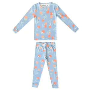 2pc Long Sleeve Pajama Set - Clementine
