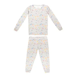 2pc Long Sleeve Pajama Set - Cosmos