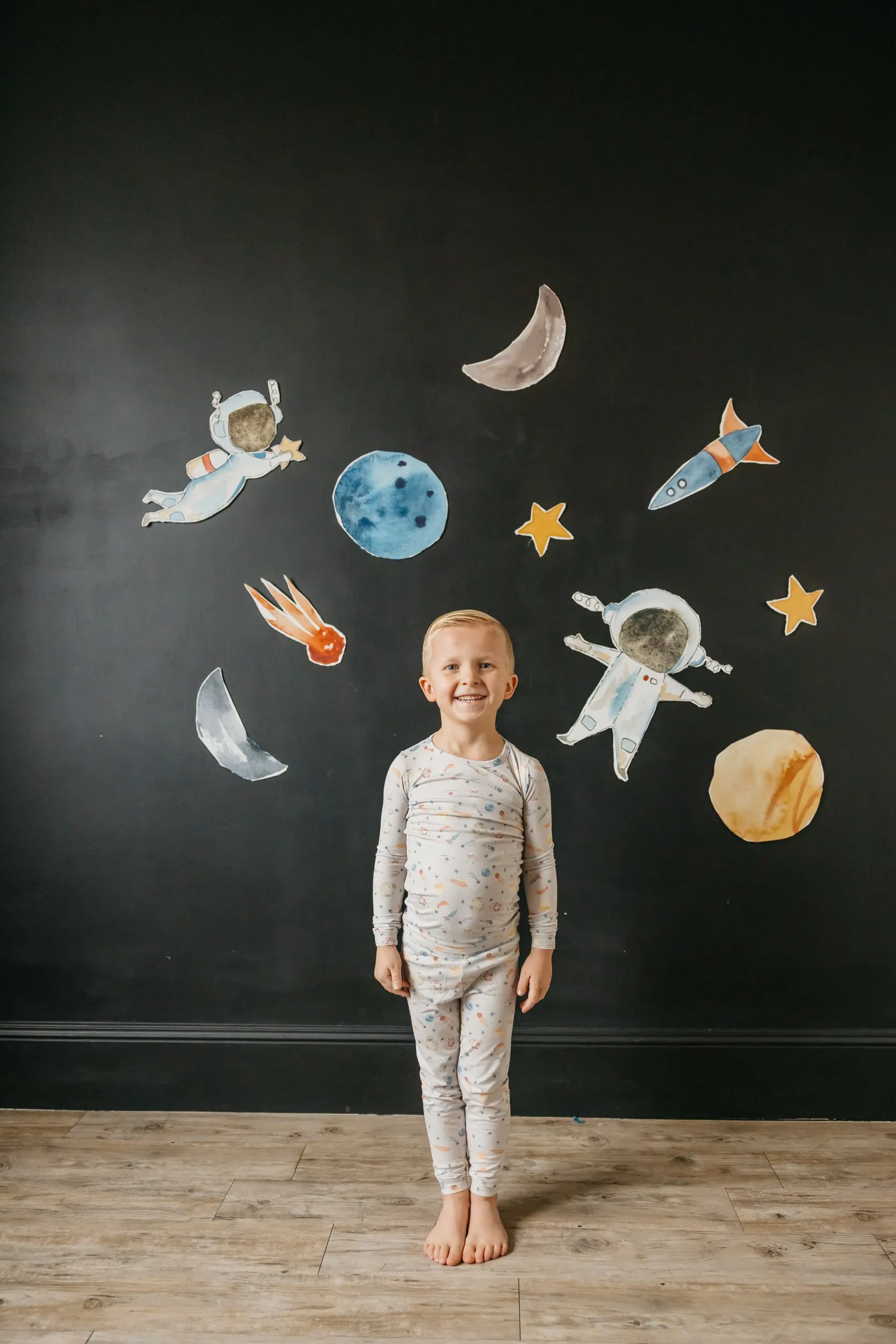 2pc Long Sleeve Pajama Set - Cosmos