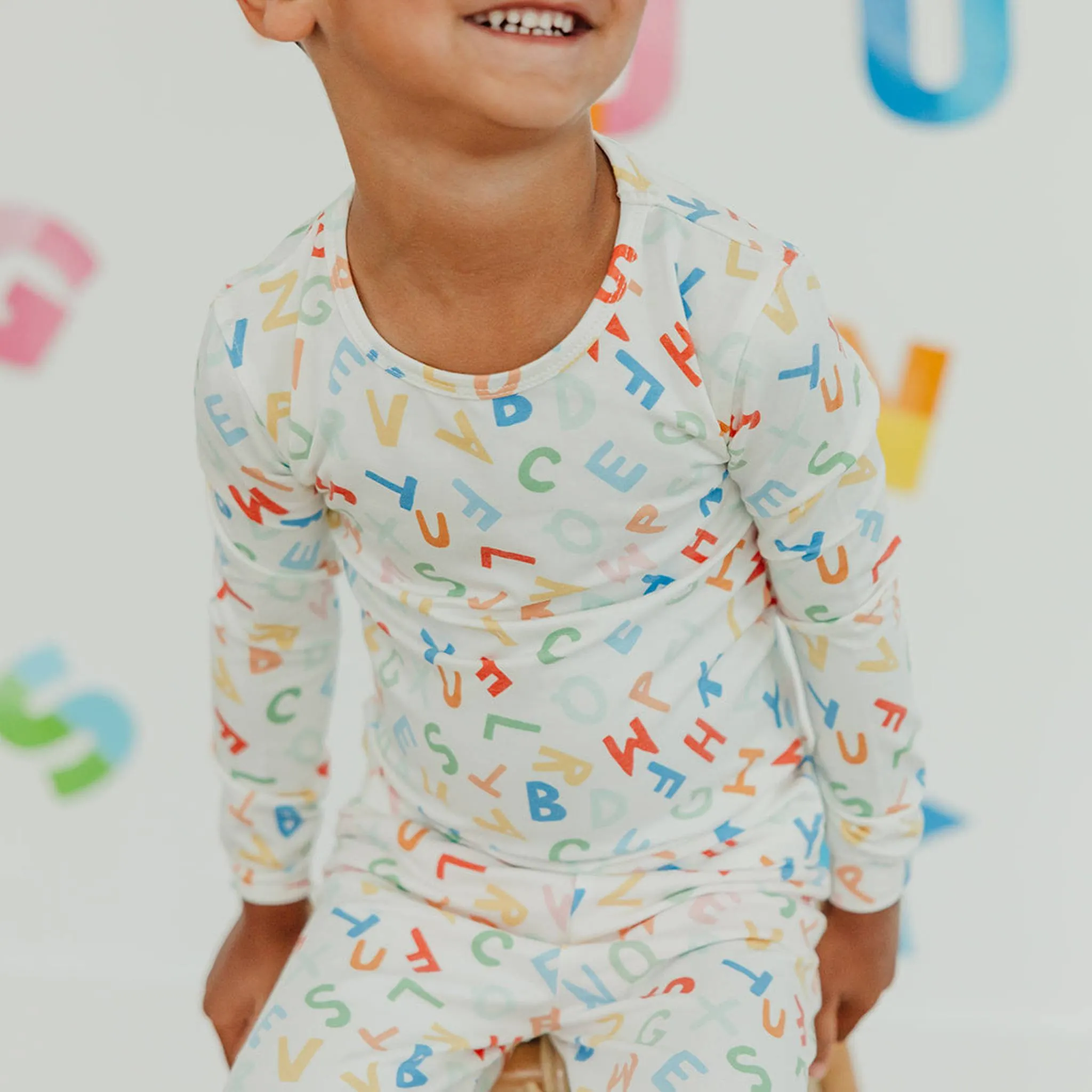 2pc Long Sleeve Pajama Set - Webster