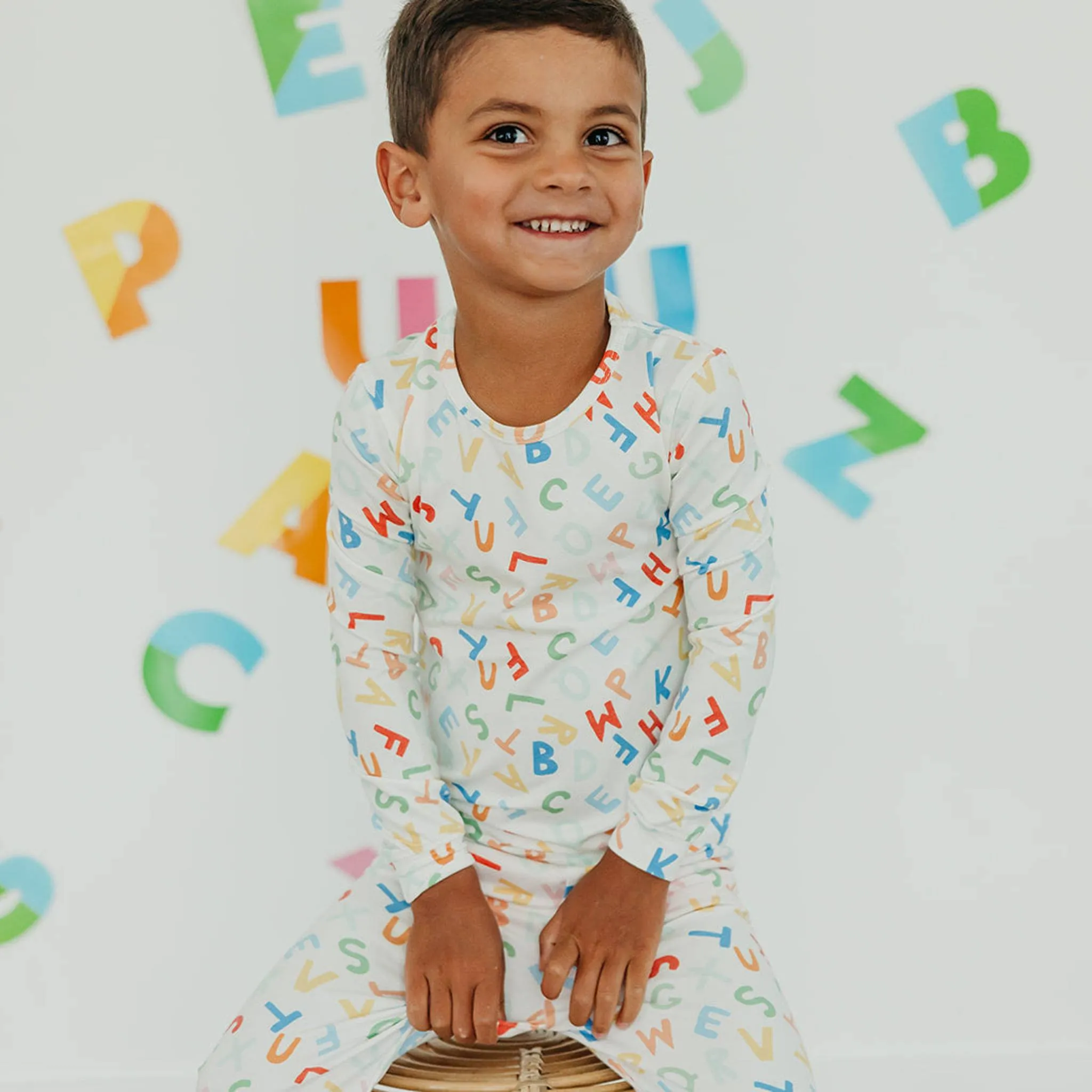 2pc Long Sleeve Pajama Set - Webster