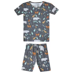 2pc Short Sleeve Pajama Set - Bengal