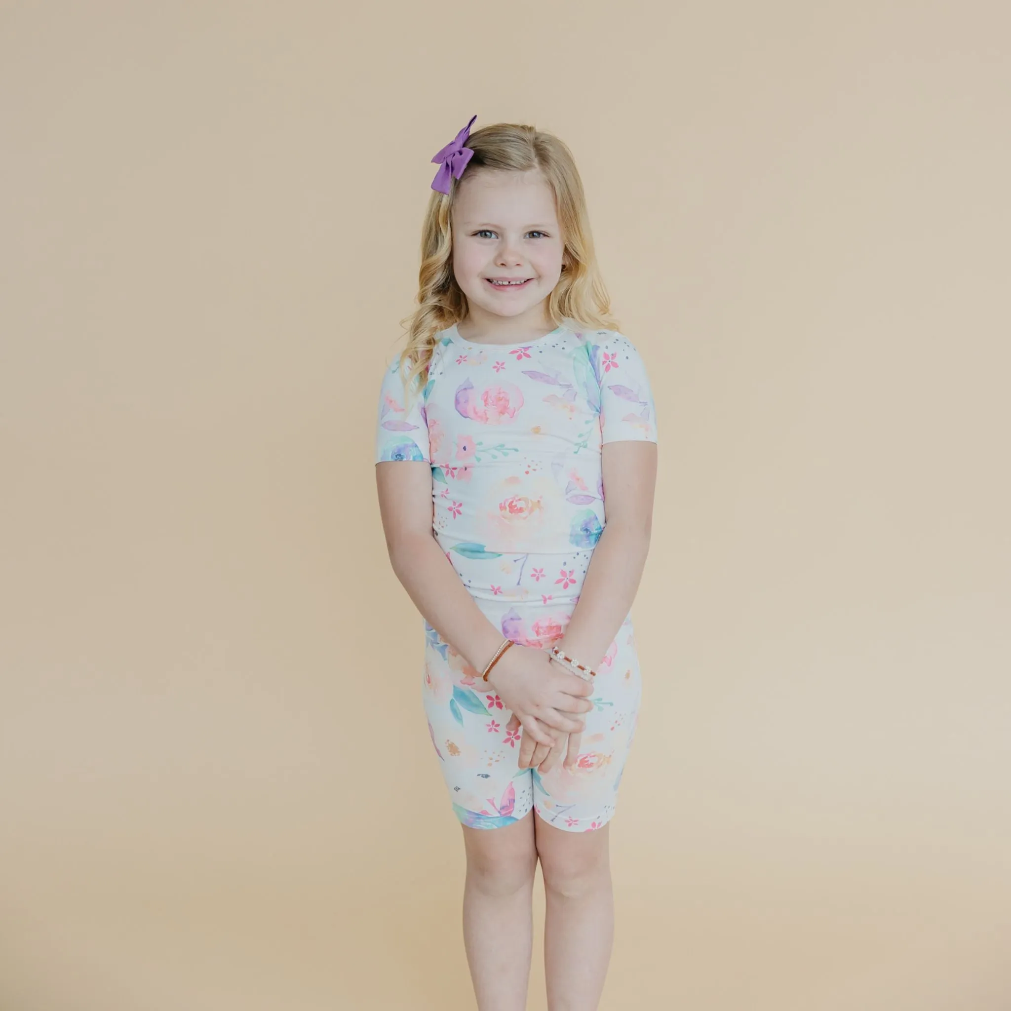 2pc Short Sleeve Pajama Set - Bloom