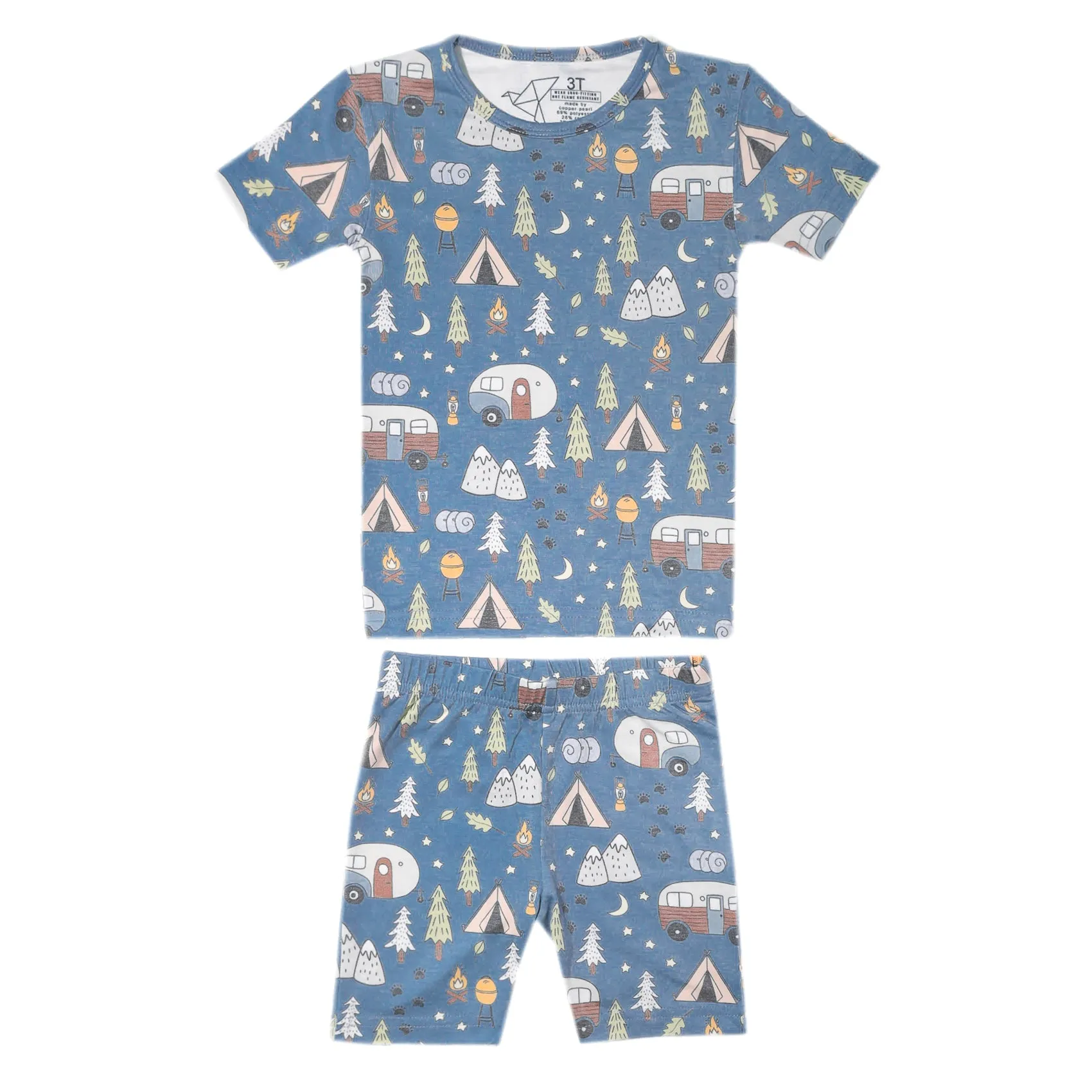 2pc Short Sleeve Pajama Set - Bridger