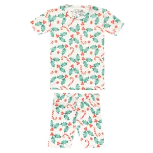 2pc Short Sleeve Pajama Set - Holly