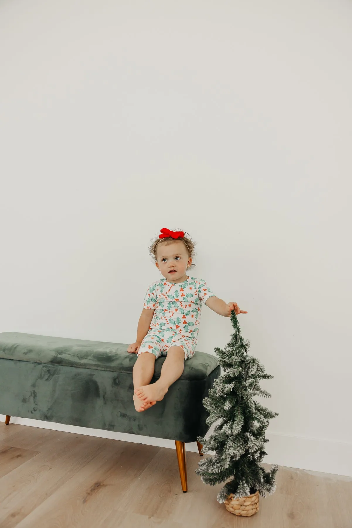 2pc Short Sleeve Pajama Set - Holly