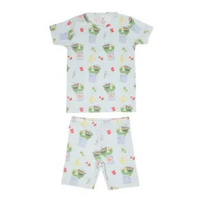 2pc Short Sleeve Pajama Set - Oscar the Grouch