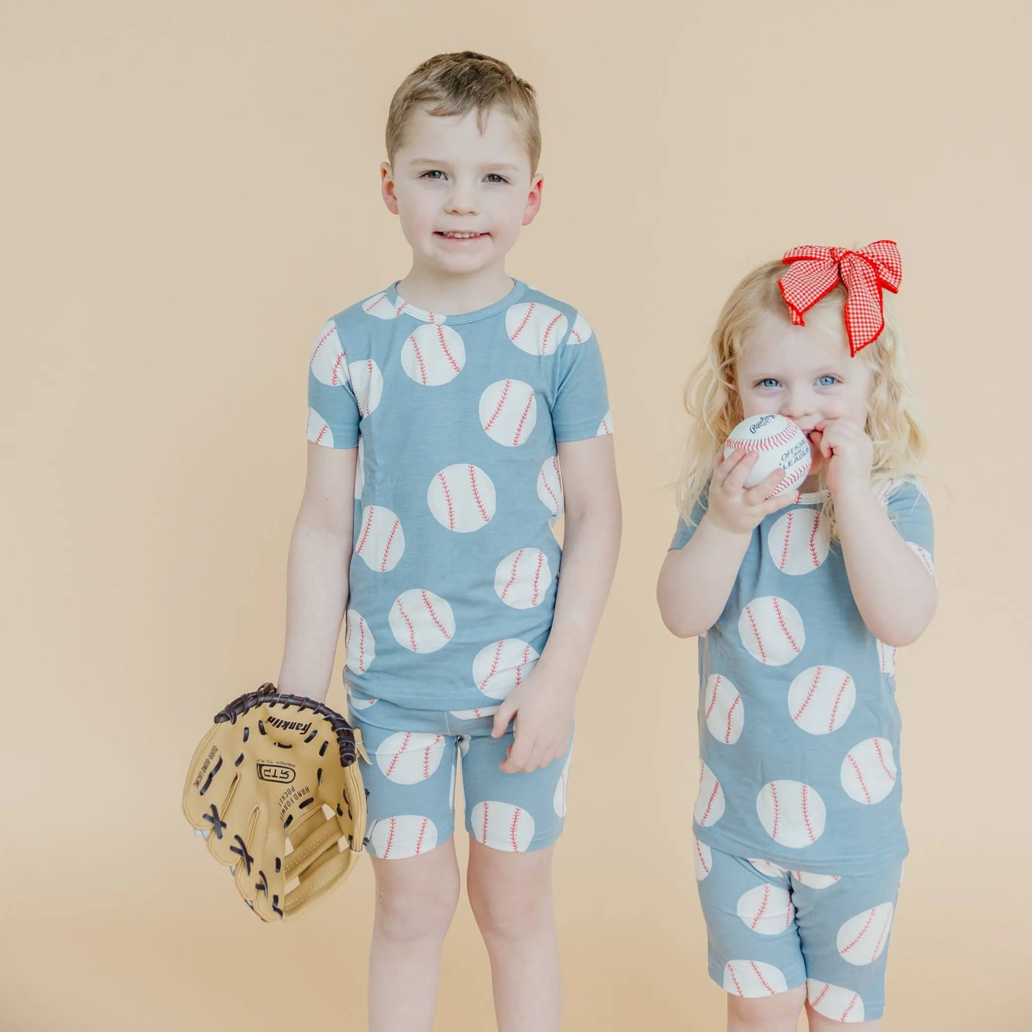 2pc Short Sleeve Pajama Set - Slugger