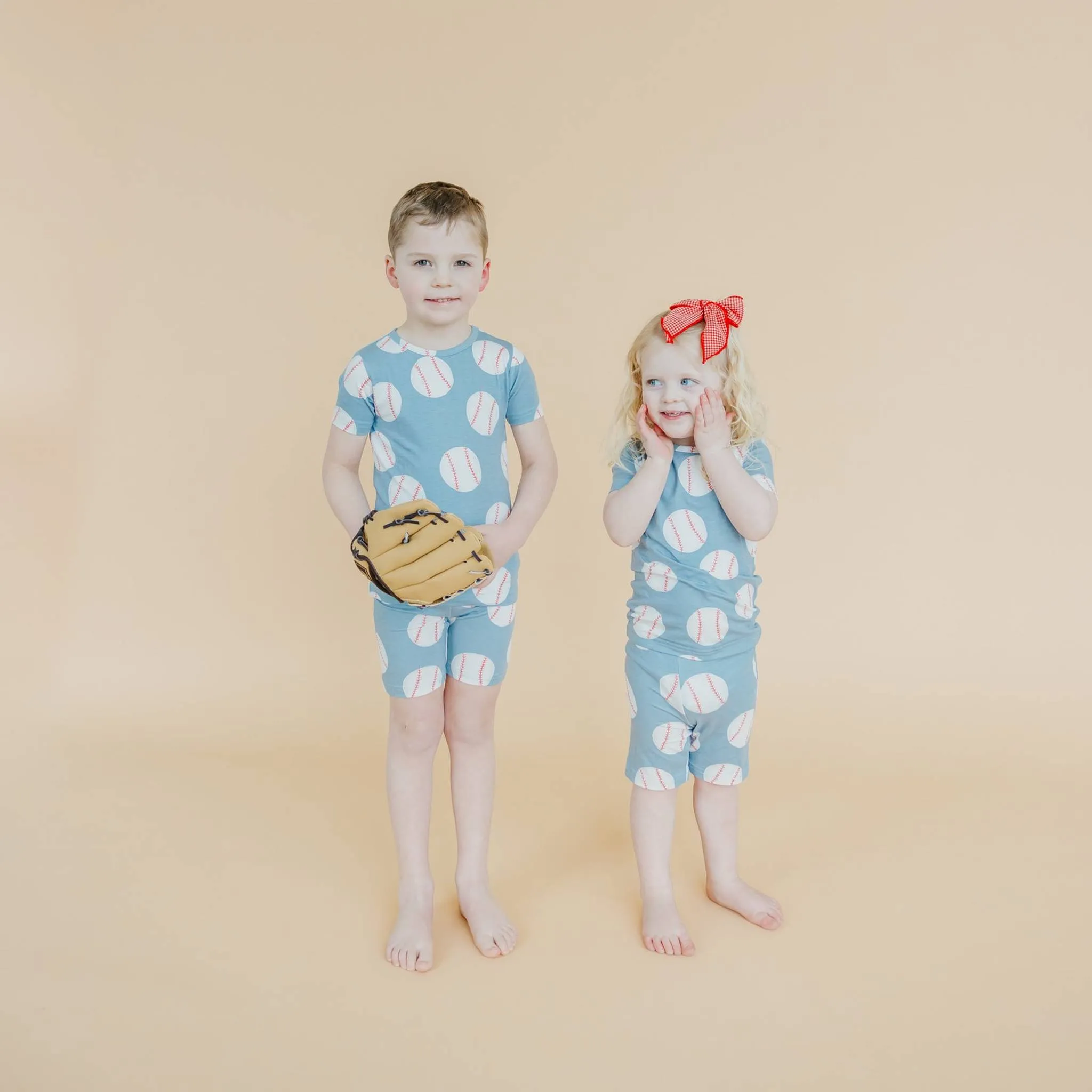 2pc Short Sleeve Pajama Set - Slugger