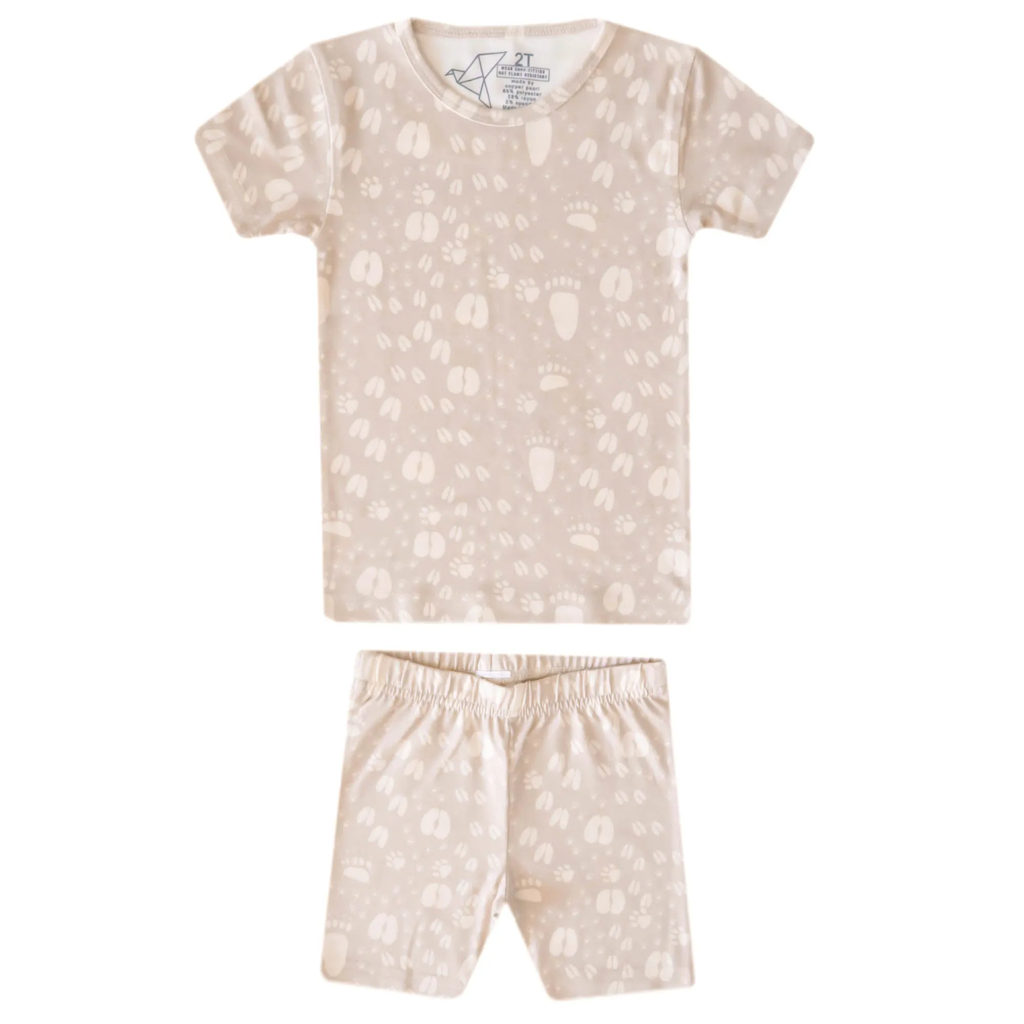 2pc Short Sleeve Pajama Set - Tracker