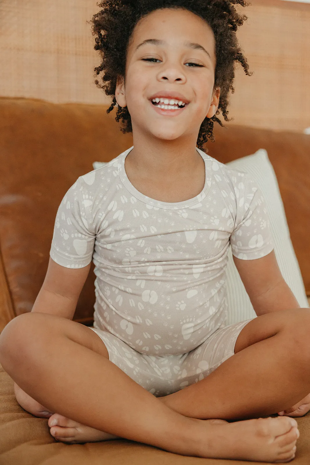 2pc Short Sleeve Pajama Set - Tracker