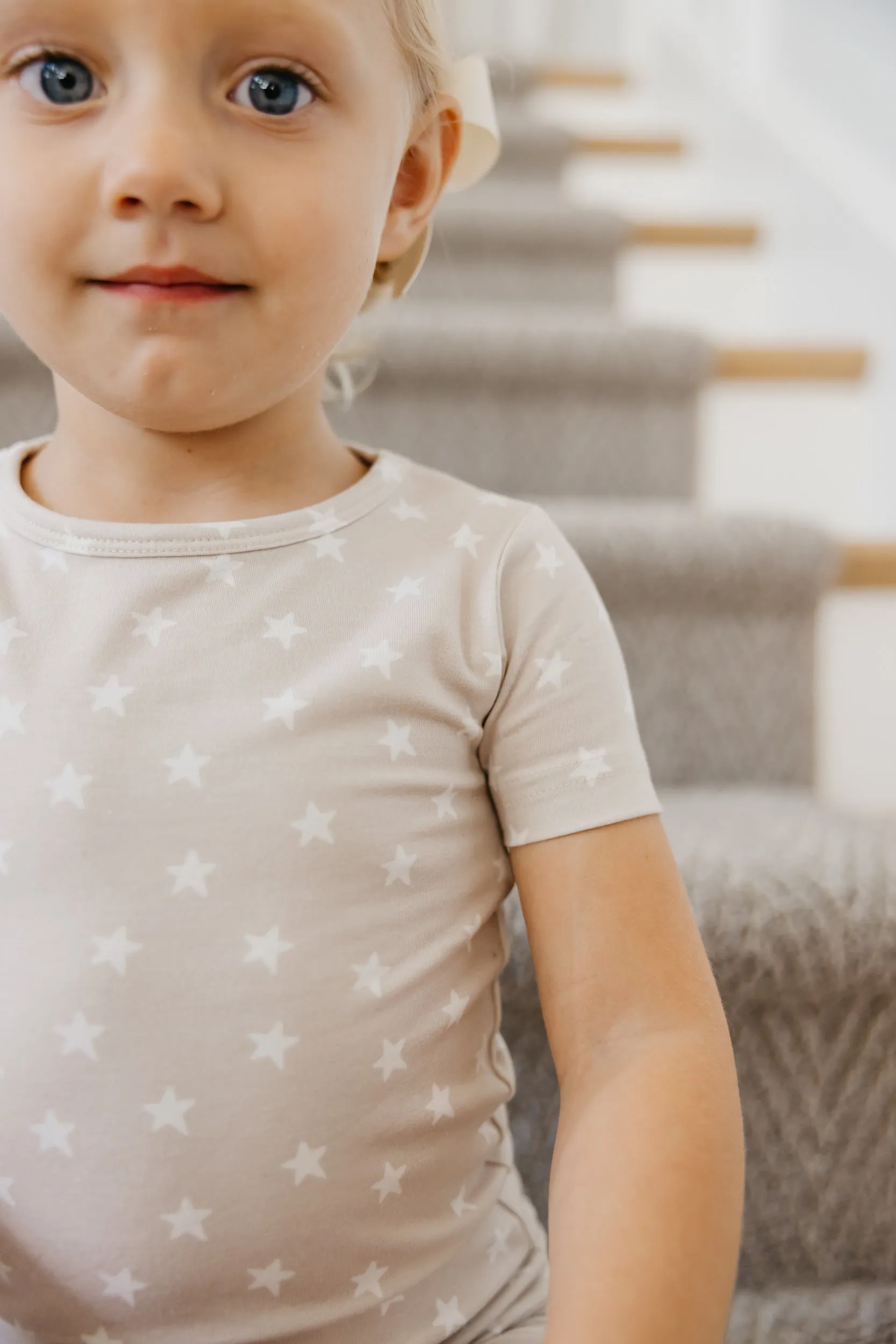 2pc Short Sleeve Pajama Set - Twinkle