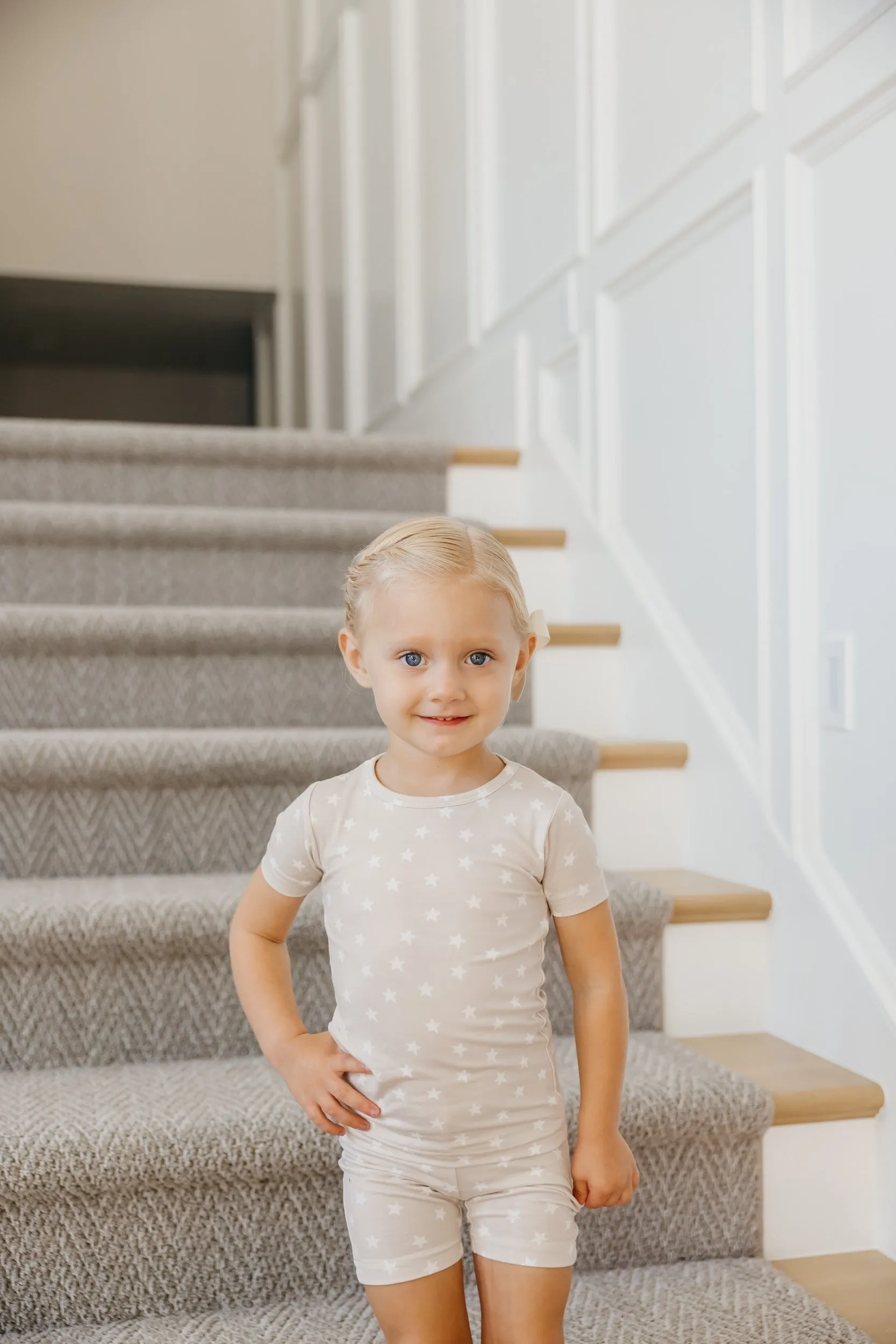 2pc Short Sleeve Pajama Set - Twinkle