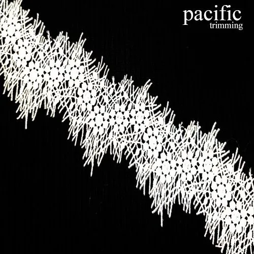 2" Polyester Lace Trim : LA20568 (2 Colors)