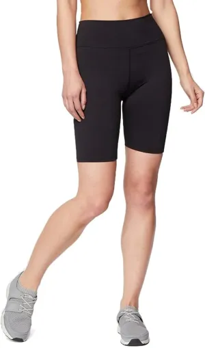 32 Degrees Cool Women's Ultra-Stretch Bike Short | Light Support | Lounging | Yoga | 4-Way Stretch