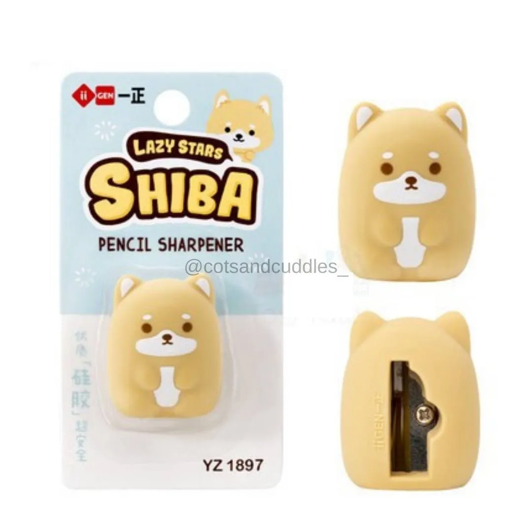 3d Cartoon Kawaii Cute Manual Pencil Sharpener - 1 Pc