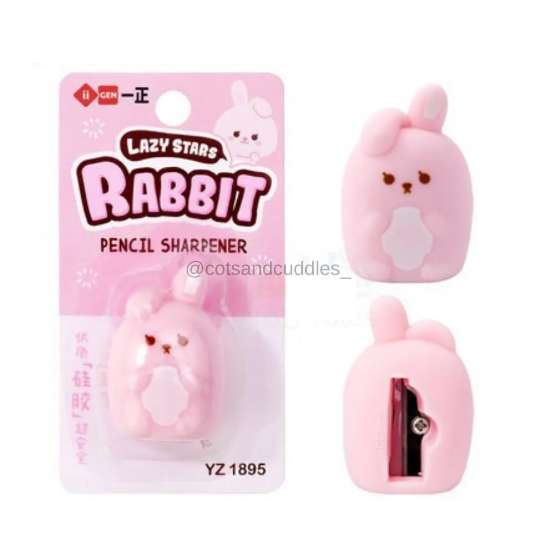 3d Cartoon Kawaii Cute Manual Pencil Sharpener - 1 Pc