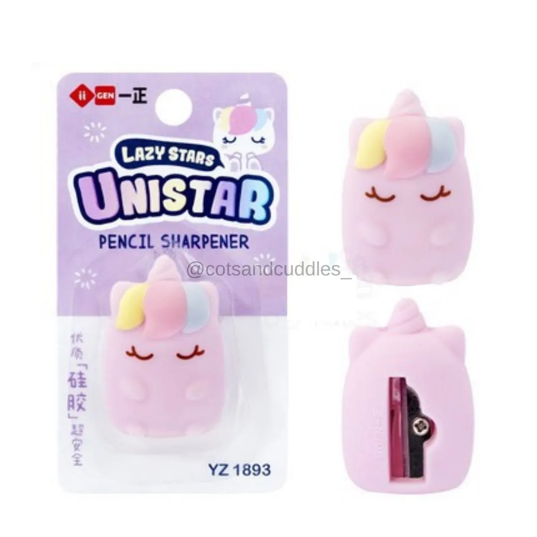 3d Cartoon Kawaii Cute Manual Pencil Sharpener - 1 Pc