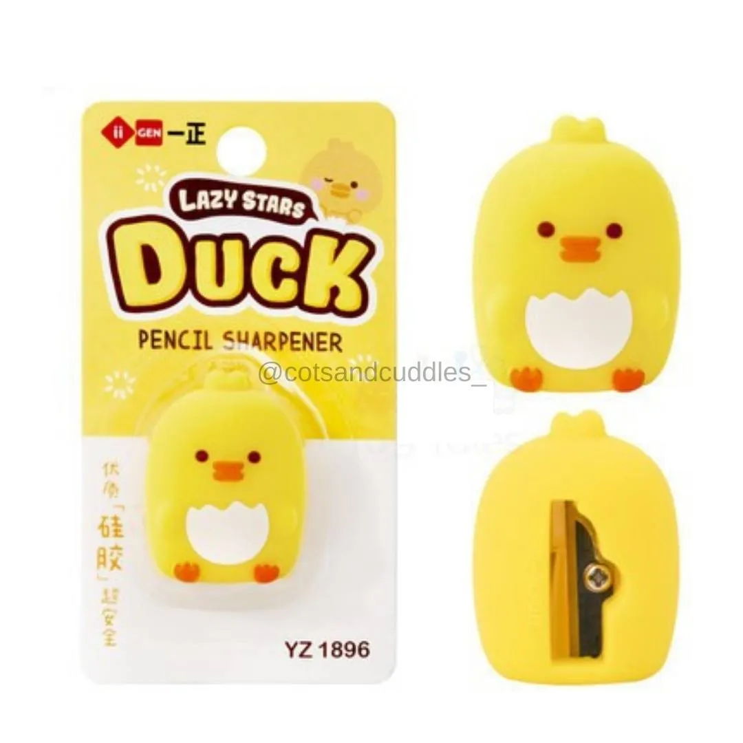 3d Cartoon Kawaii Cute Manual Pencil Sharpener - 1 Pc