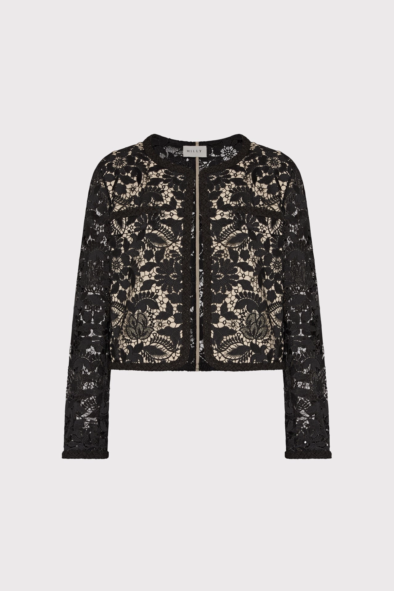 Flexible Daily Fit 3D Garden Lace Jacket