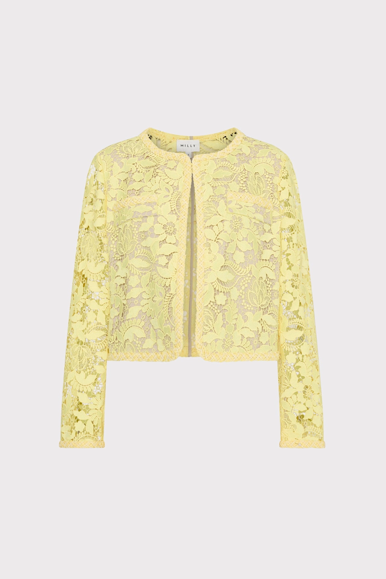 Sporty Chic 3D Garden Lace Jacket