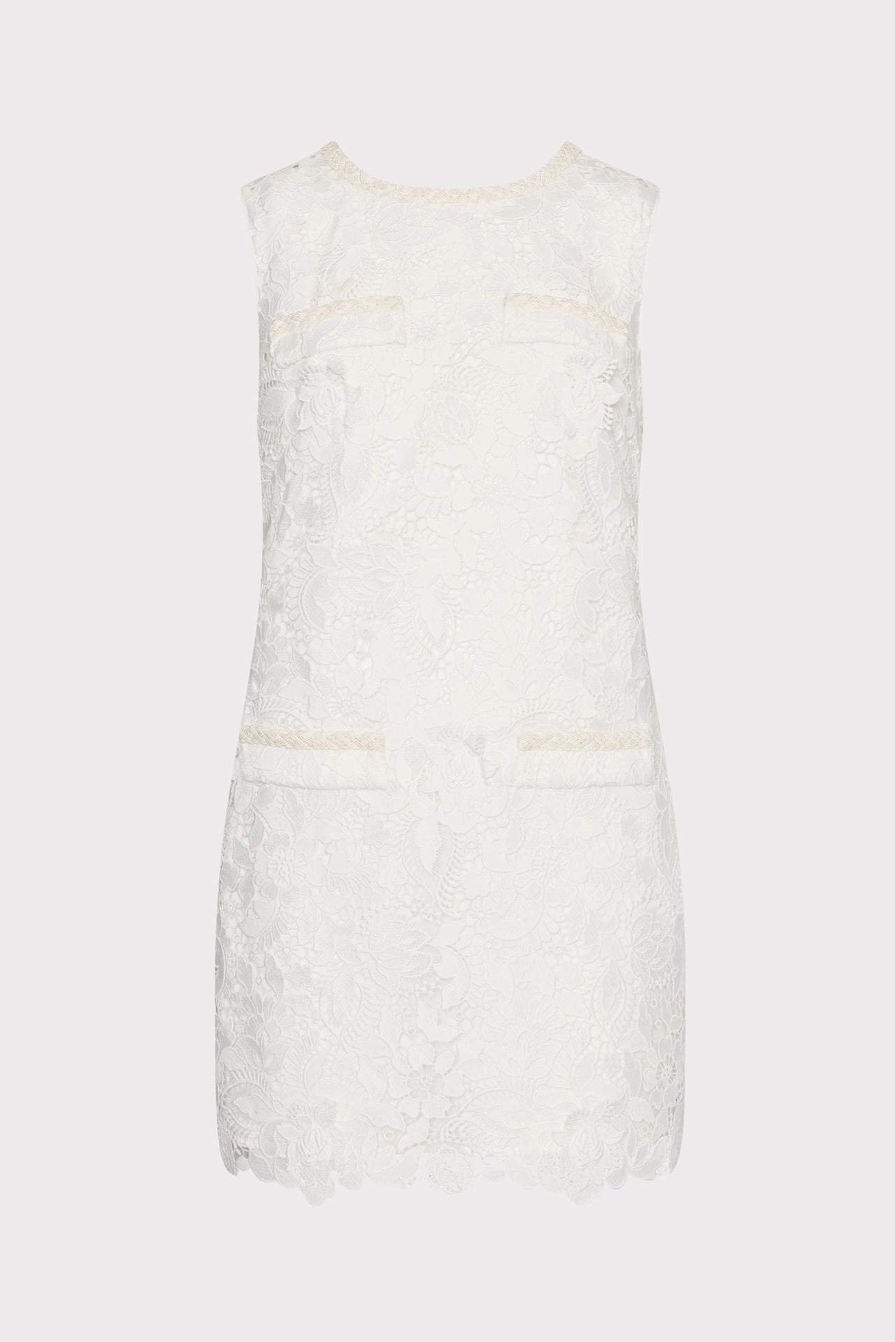 3D Garden Lace Sleeveless Mini Dress Chic And Comfortable