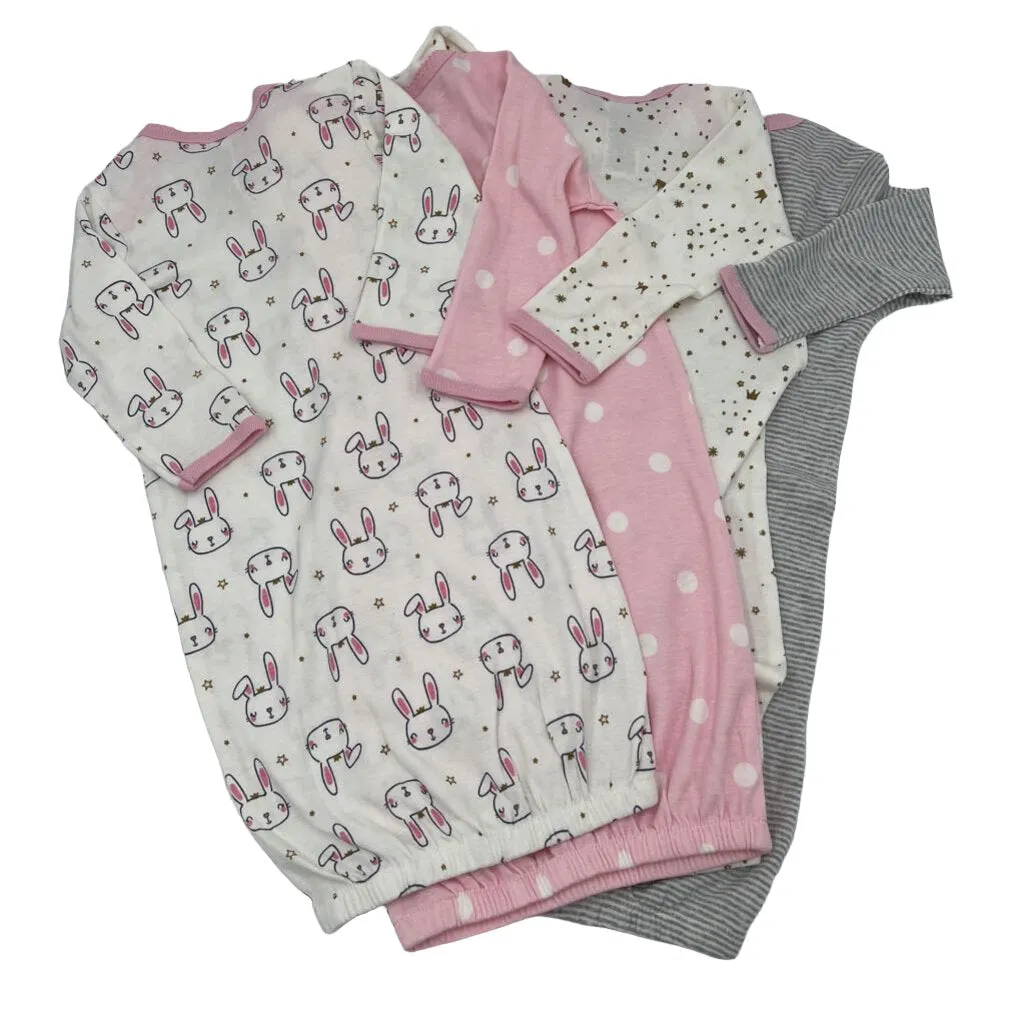 4 PK Infant Nightgowns