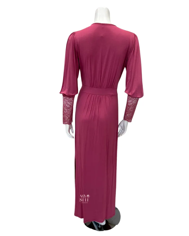 4011 Strawberry Lace Modal Morning Robe